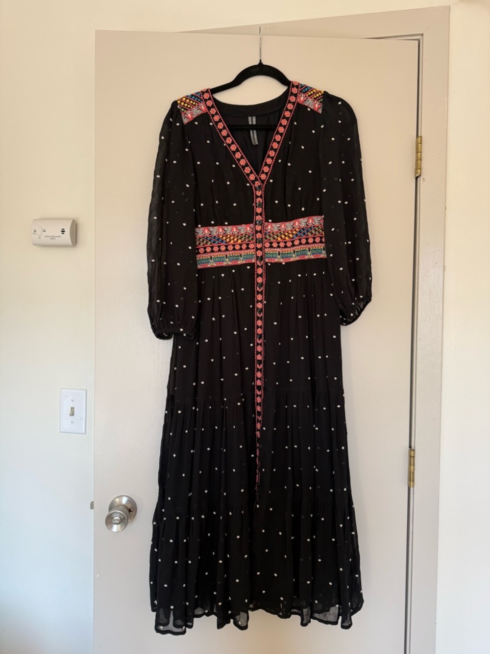 Anthropologie La Boheme Maxi Dress